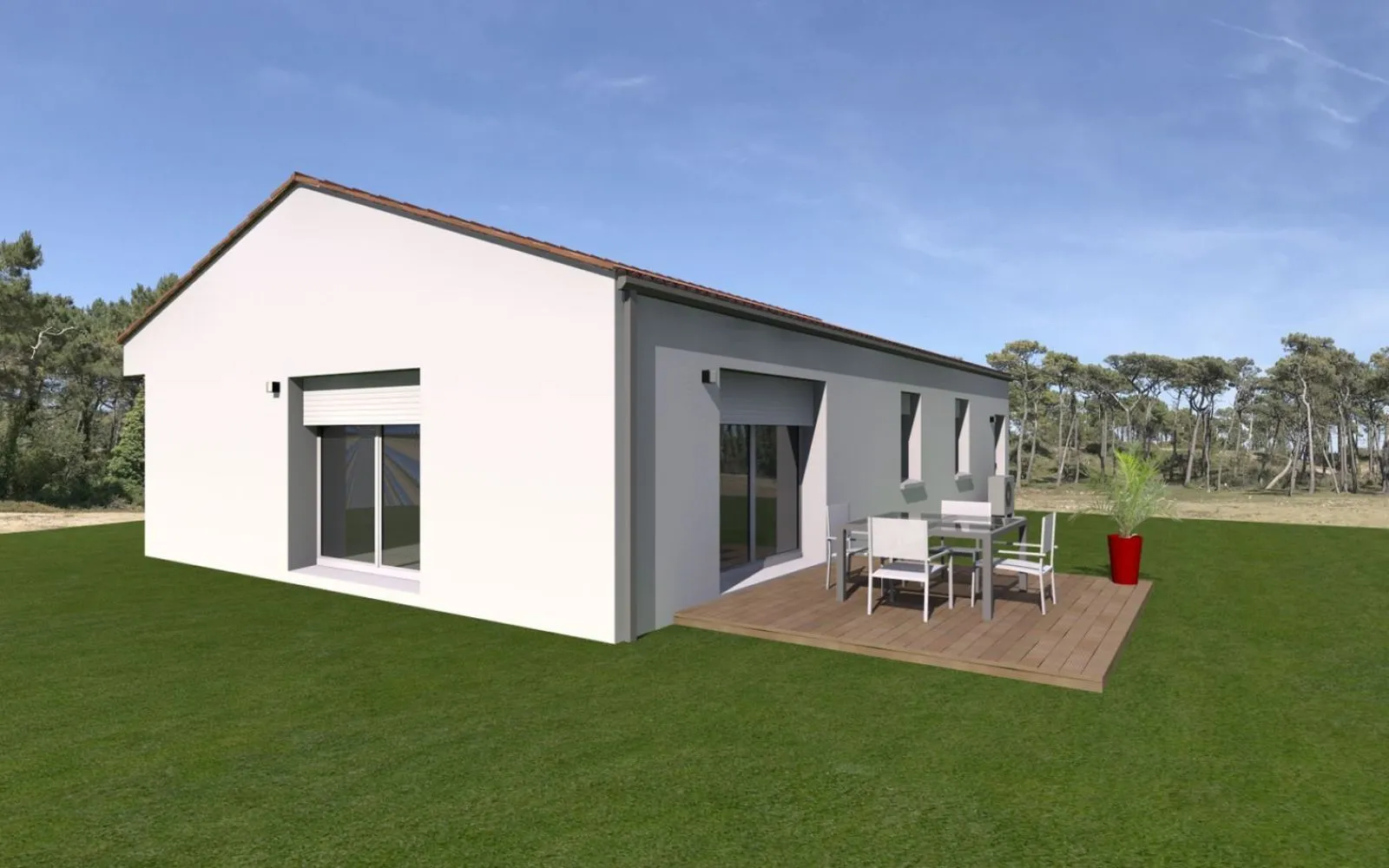 Projet de construction d'une maison 80 m² avec terrain à L'ILE-D'OLONNE (85) à L'Île-d'Olonne — photo 3