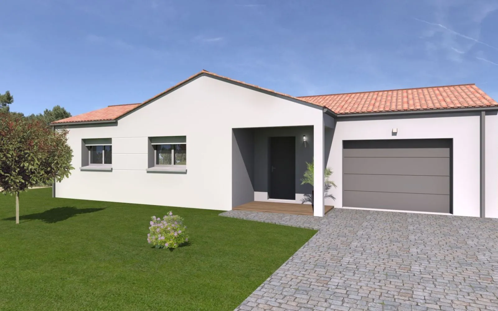 Projet de construction d'une maison 105 m² avec terrain à L'ILE-D'OLONNE (85) à L'Île-d'Olonne — photo 1