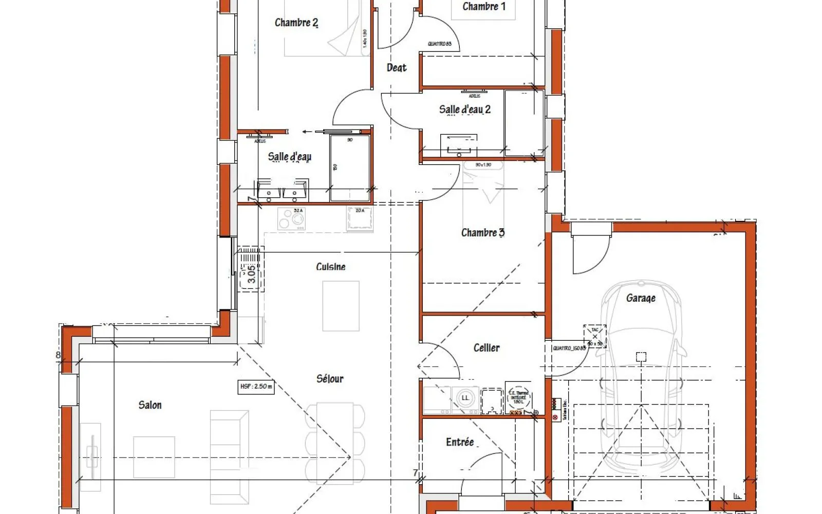 Projet de construction d'une maison 105 m² avec terrain à L'ILE-D'OLONNE (85) à L'Île-d'Olonne — photo 3