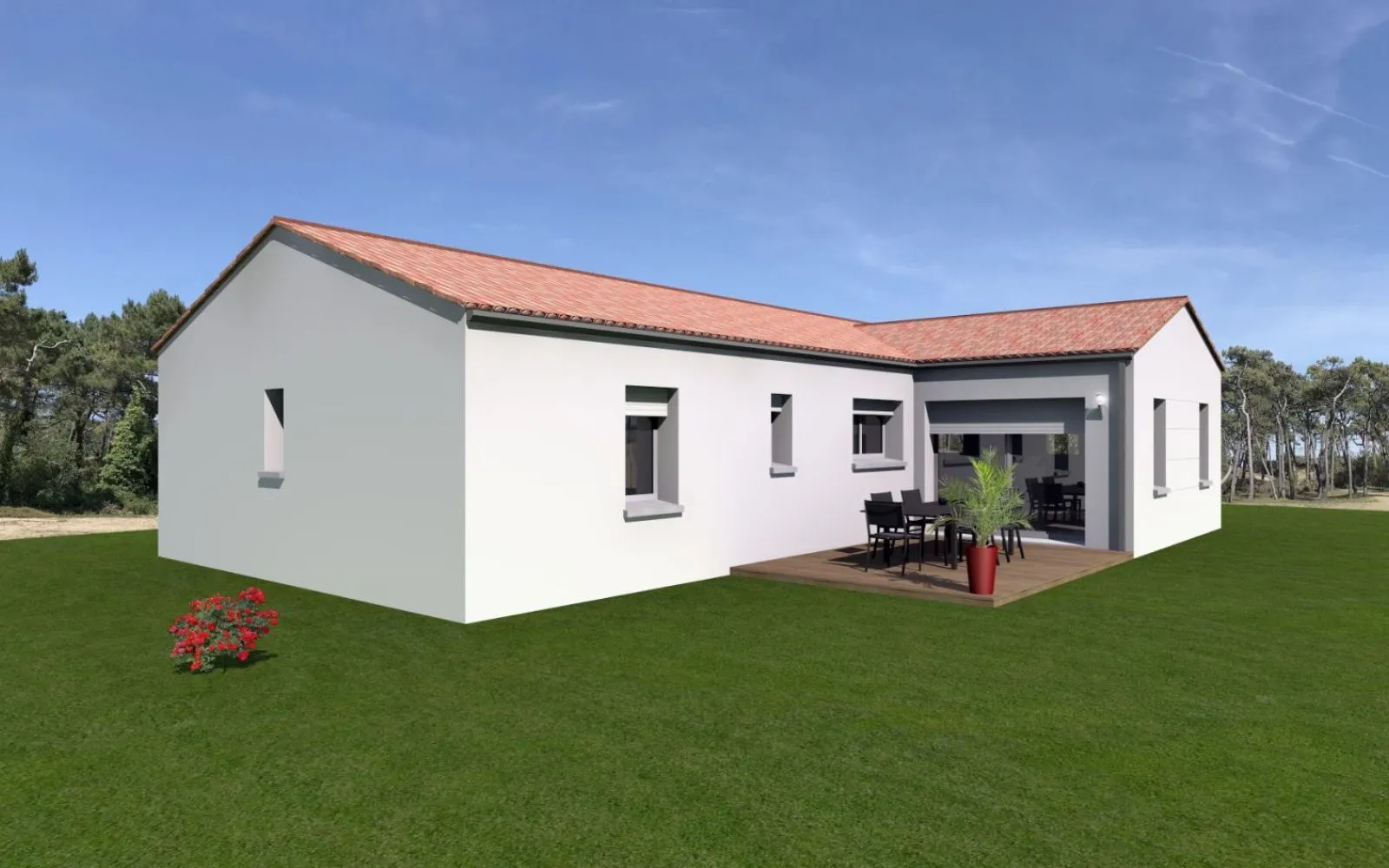 Projet de construction d'une maison 105 m² avec terrain à L'ILE-D'OLONNE (85) à L'Île-d'Olonne — photo 2
