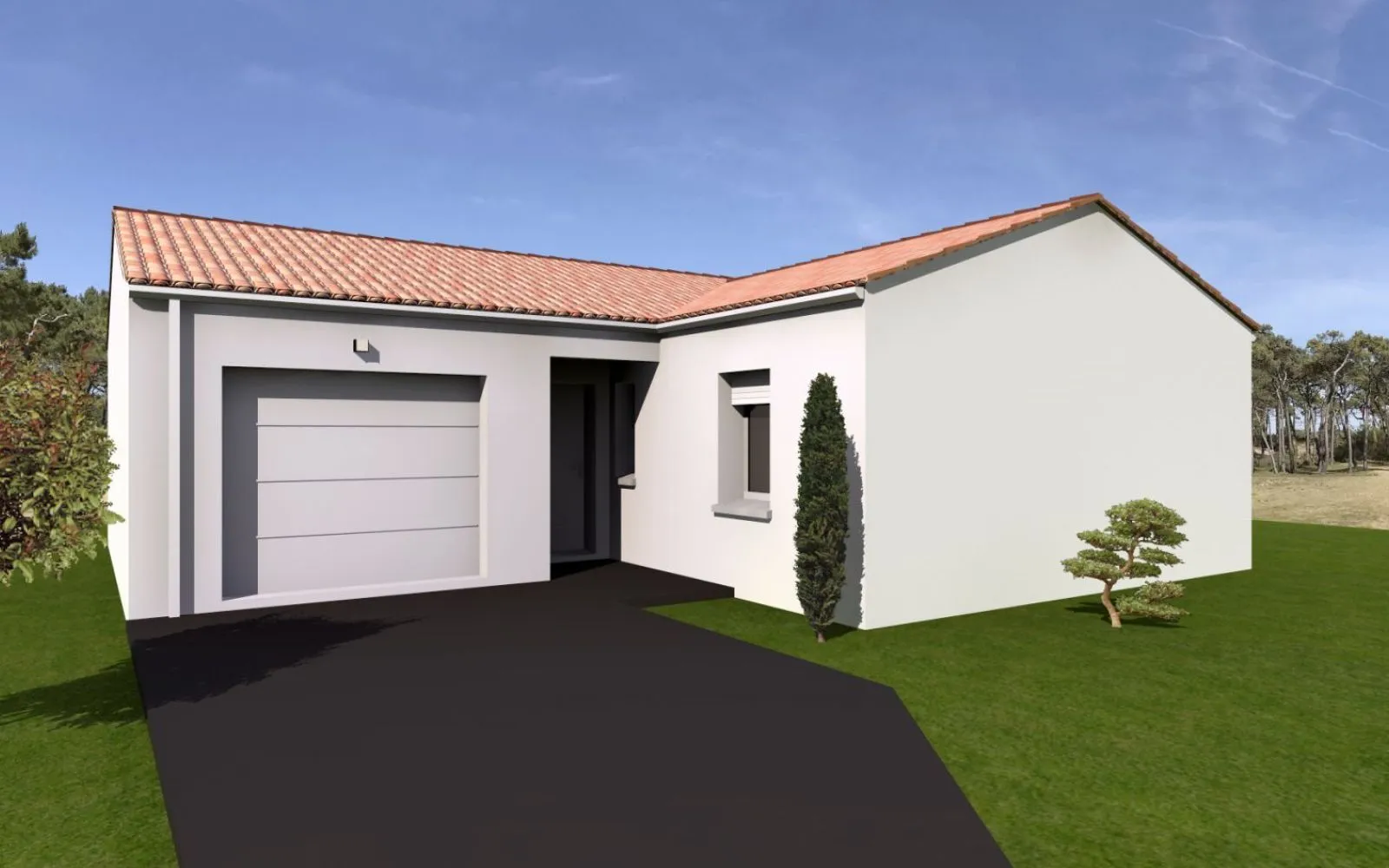 Projet de construction d'une maison 69 m² avec terrain à L'ILE-D'OLONNE (85) à L'Île-d'Olonne — photo 1