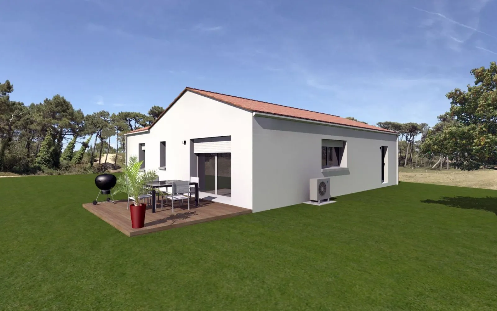 Projet de construction d'une maison 69 m² avec terrain à L'ILE-D'OLONNE (85) à L'Île-d'Olonne — photo 2