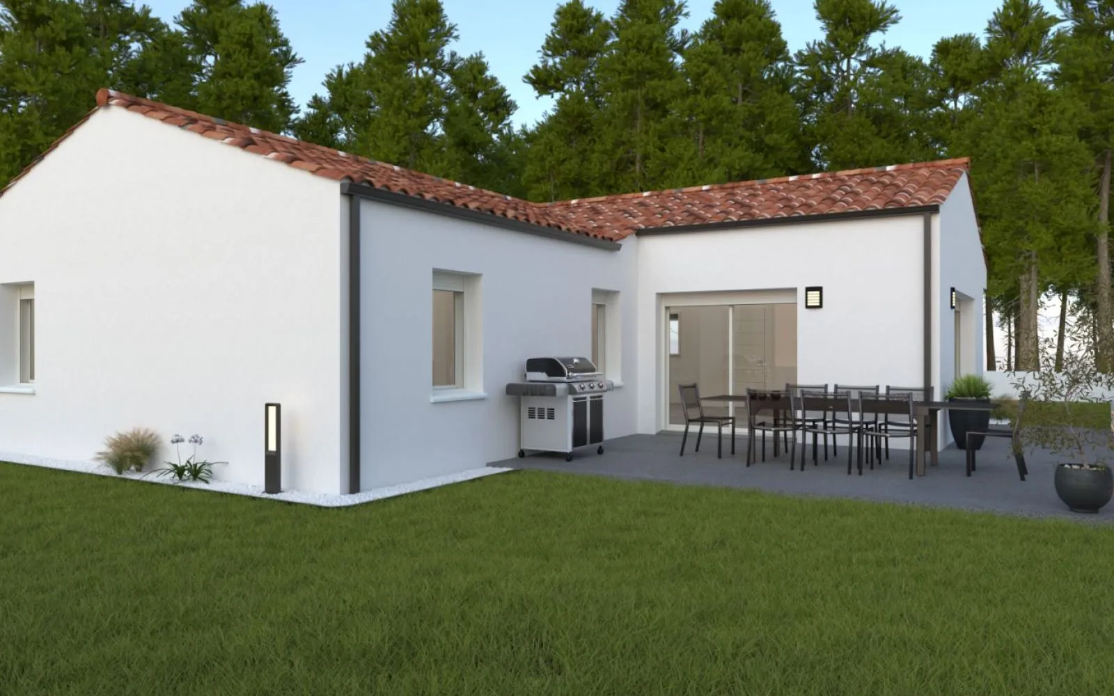Projet de construction d'une maison 92 m² avec terrain à L'ILE-D'OLONNE (85) à L'Île-d'Olonne — photo 2