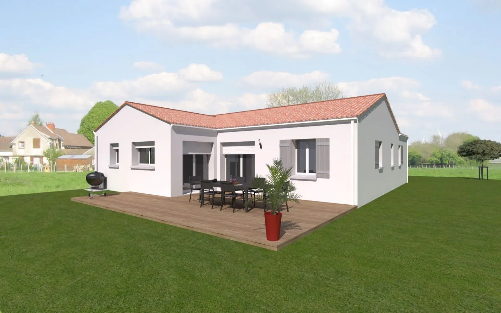 Projet de construction d'une maison 98 m² avec terrain à L'ILE-D'OLONNE (85) à L'Île-d'Olonne — photo 2