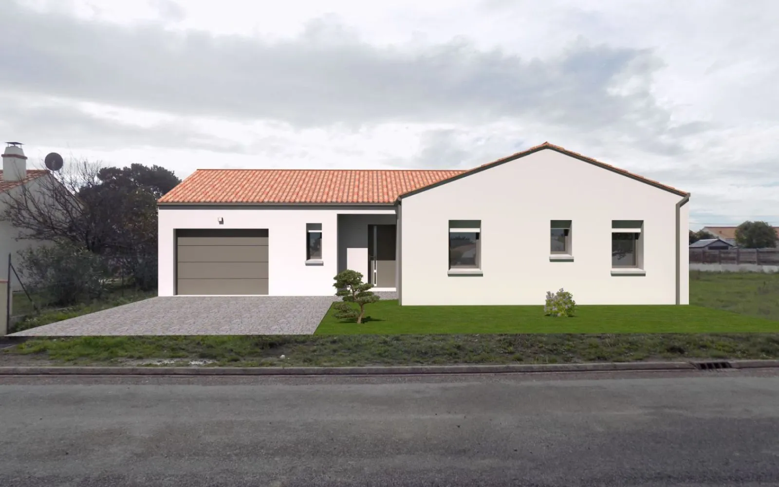 Projet de construction d'une maison 114 m² avec terrain à L'ILE-D'OLONNE (85) à L'Île-d'Olonne — photo 1