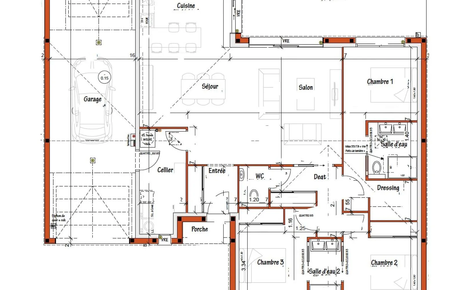 Projet de construction d'une maison 114 m² avec terrain à L'ILE-D'OLONNE (85) à L'Île-d'Olonne — photo 3