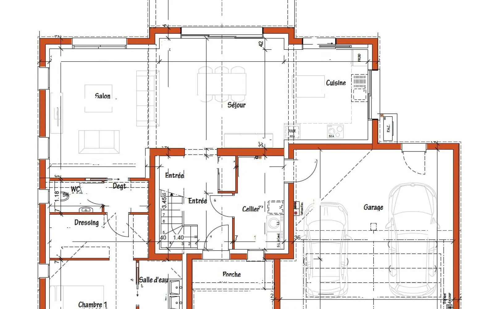 Projet de construction d'une maison 120 m² avec terrain à L'ILE-D'OLONNE (85) à L'Île-d'Olonne — photo 3