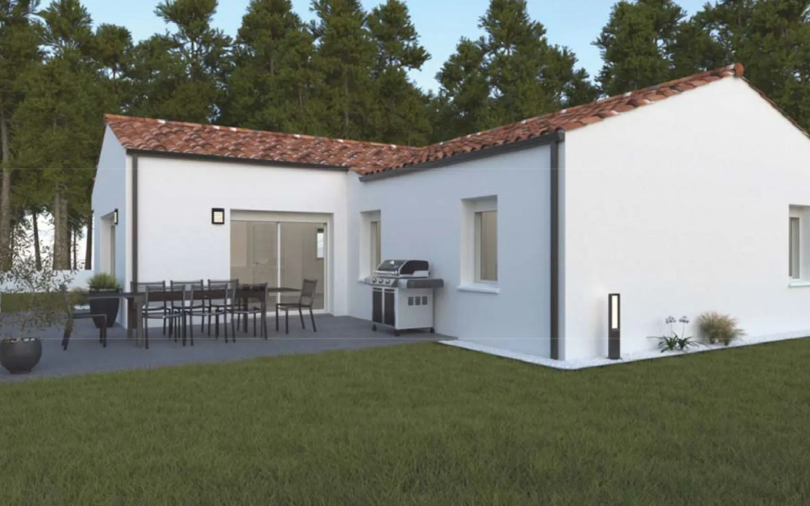 Projet de construction d'une maison 95 m² avec terrain à L'ILE-D'OLONNE (85) à L'Île-d'Olonne — photo 2