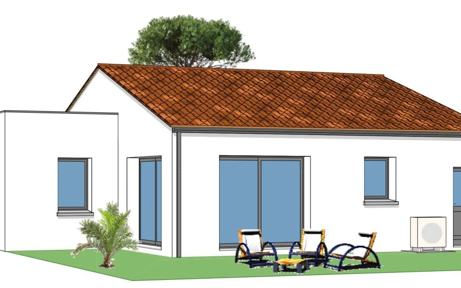 Projet de construction d'une maison 84 m² avec terrain à L'ILE-D'OLONNE (85) à L'Île-d'Olonne — photo 2