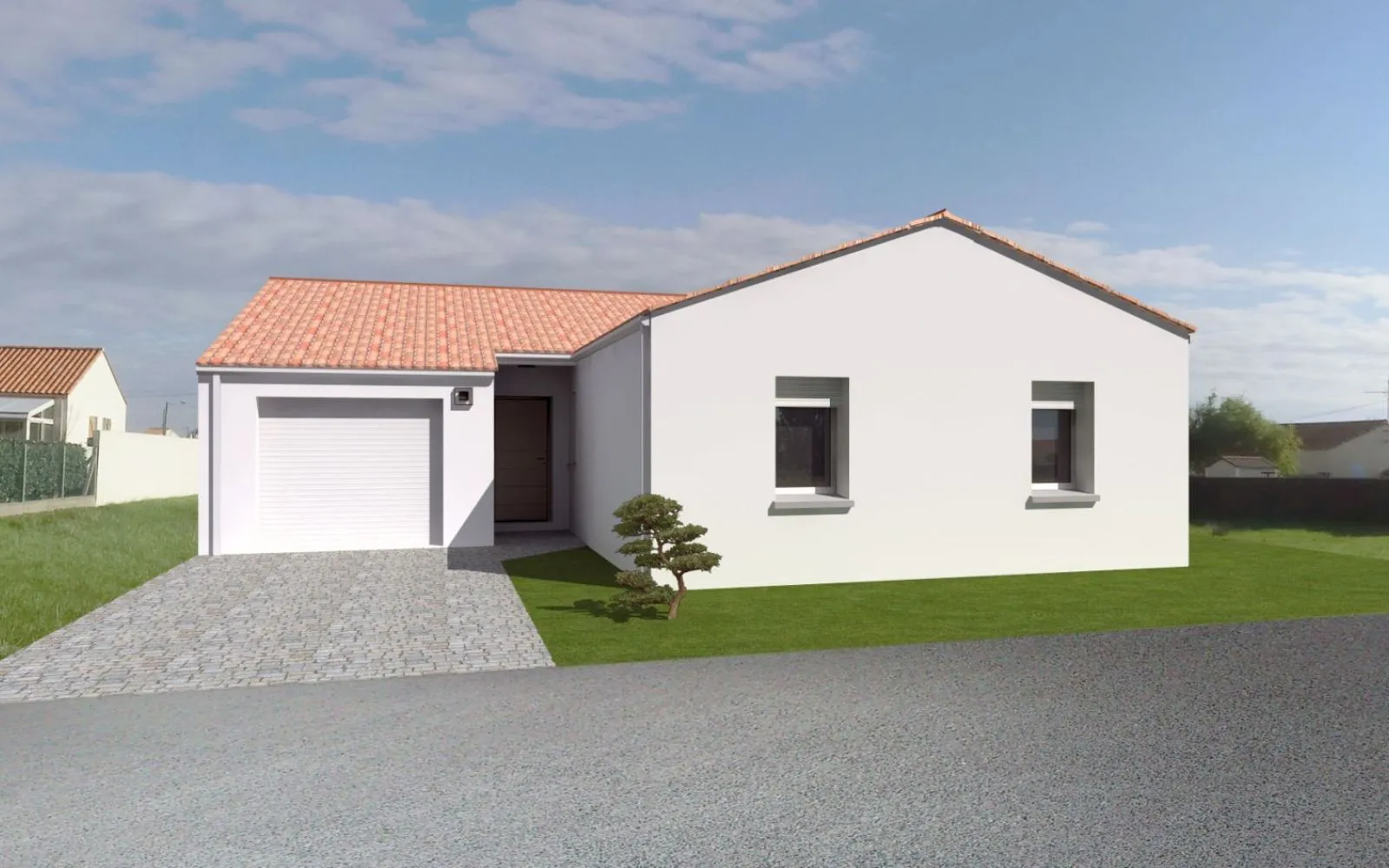 Projet de construction d'une maison 113 m² avec terrain à DOMPIERRE-SUR-YON (85) à Dompierre-sur-Yon — photo 1