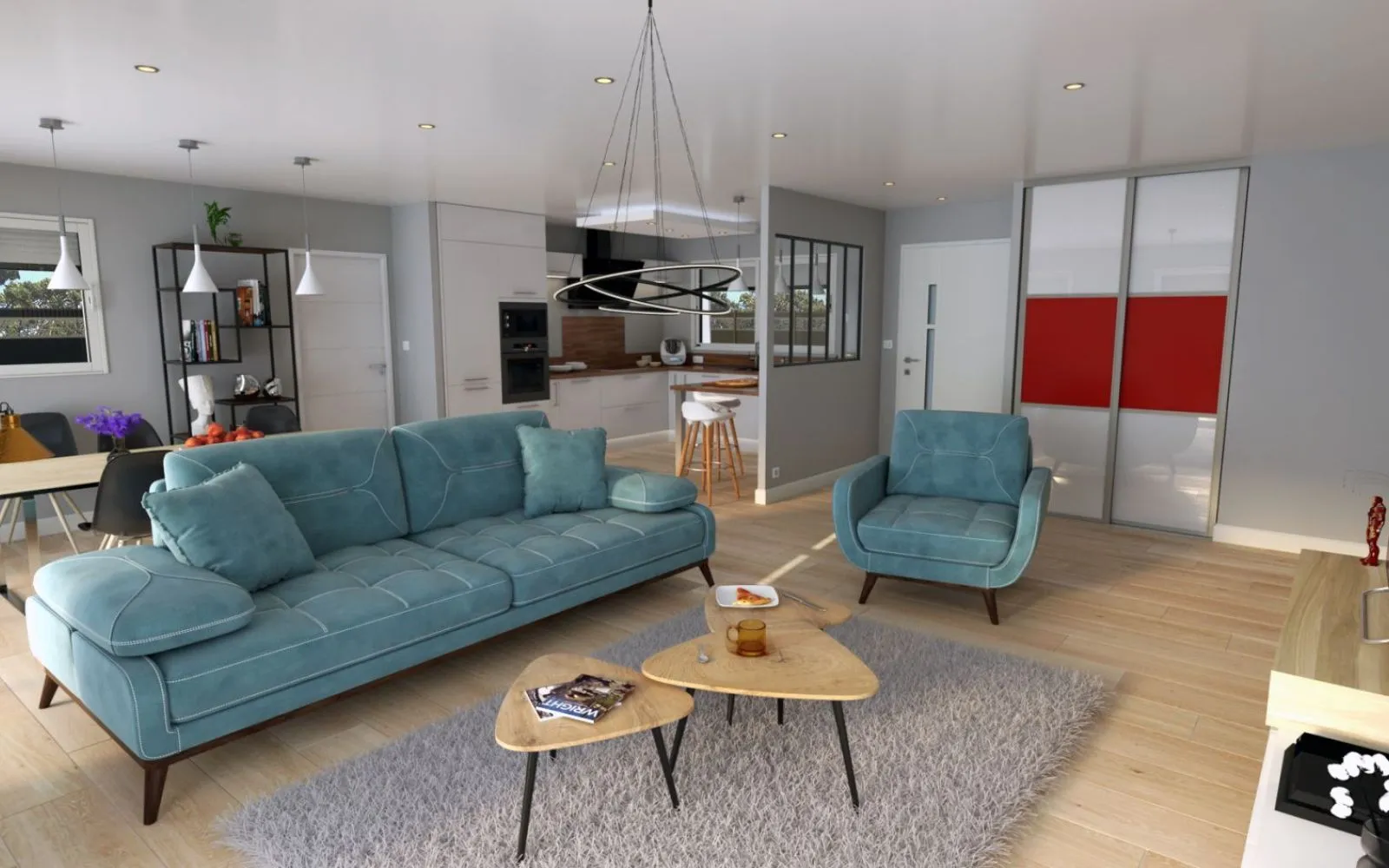 Projet de construction d'une maison 127 m² avec terrain à DOMPIERRE-SUR-YON (85) à Dompierre-sur-Yon — photo 4