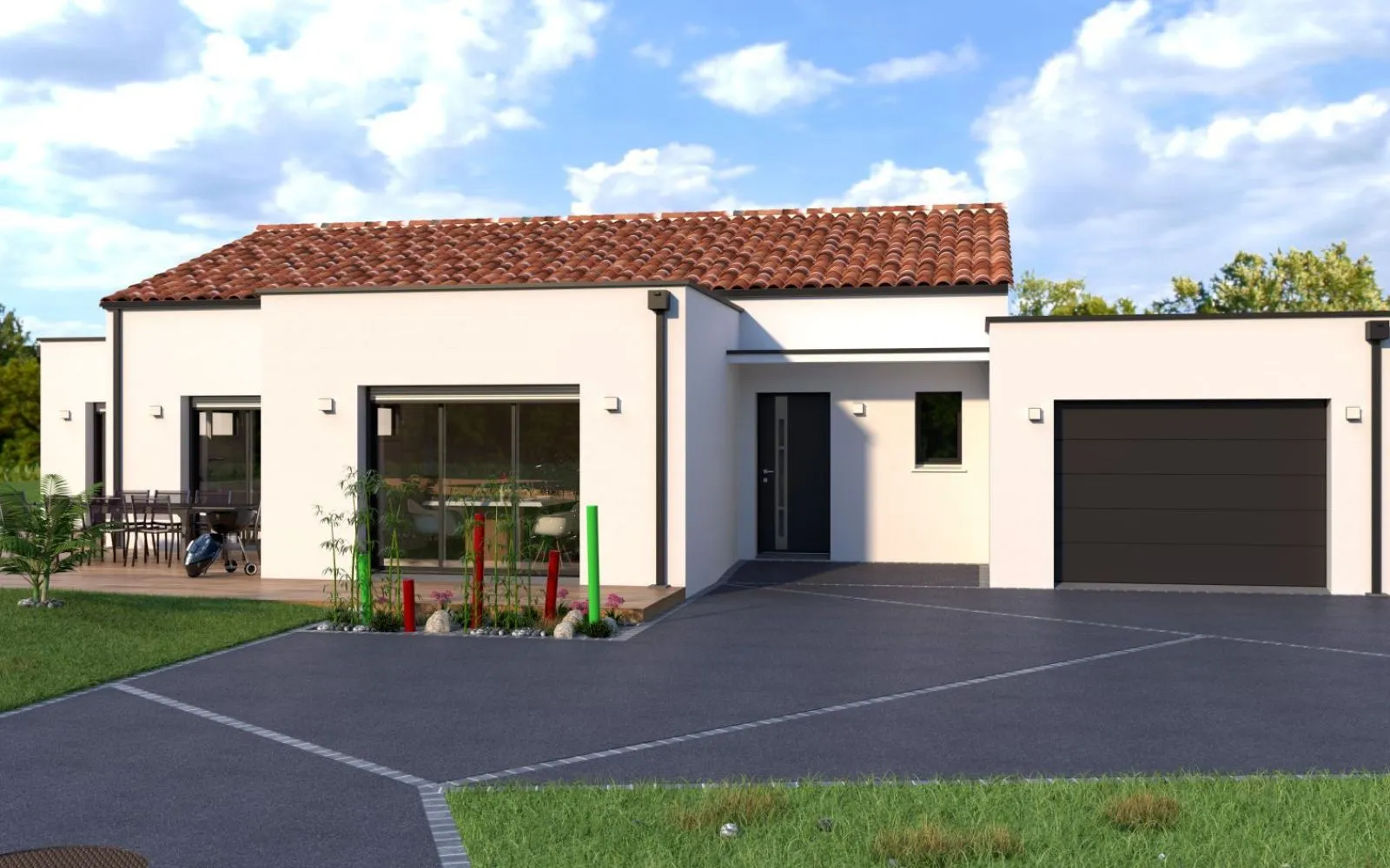 Projet de construction d'une maison 132 m² avec terrain à MARTINET (85) à Martinet — photo 1