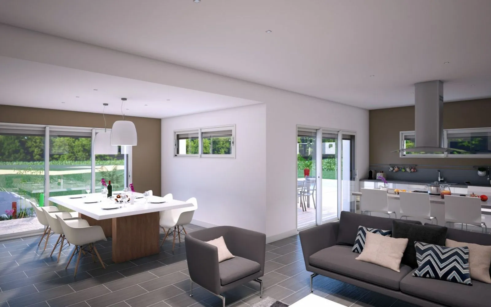 Projet de construction d'une maison 132 m² avec terrain à MARTINET (85) à Martinet — photo 3