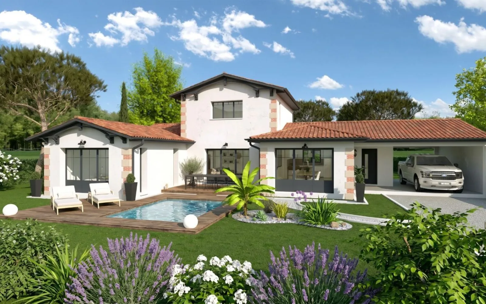 Projet de construction d'une maison 178 m² avec terrain à GUJAN-MESTRAS (33) à Gujan-Mestras — photo 1