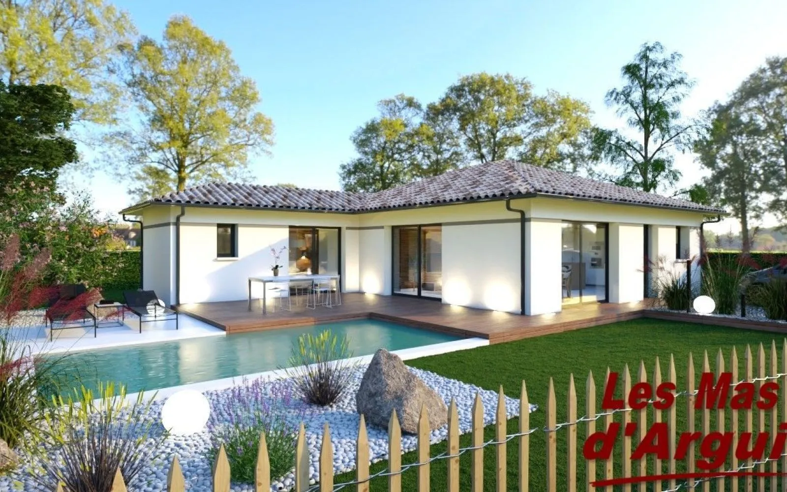 Projet de construction d'une maison 100 m² avec terrain à LA TESTE-DE-BUCH (33) à La Teste-de-Buch — photo 1