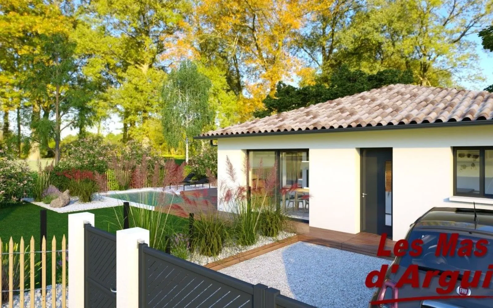 Projet de construction d'une maison 100 m² avec terrain à LA TESTE-DE-BUCH (33) à La Teste-de-Buch — photo 3