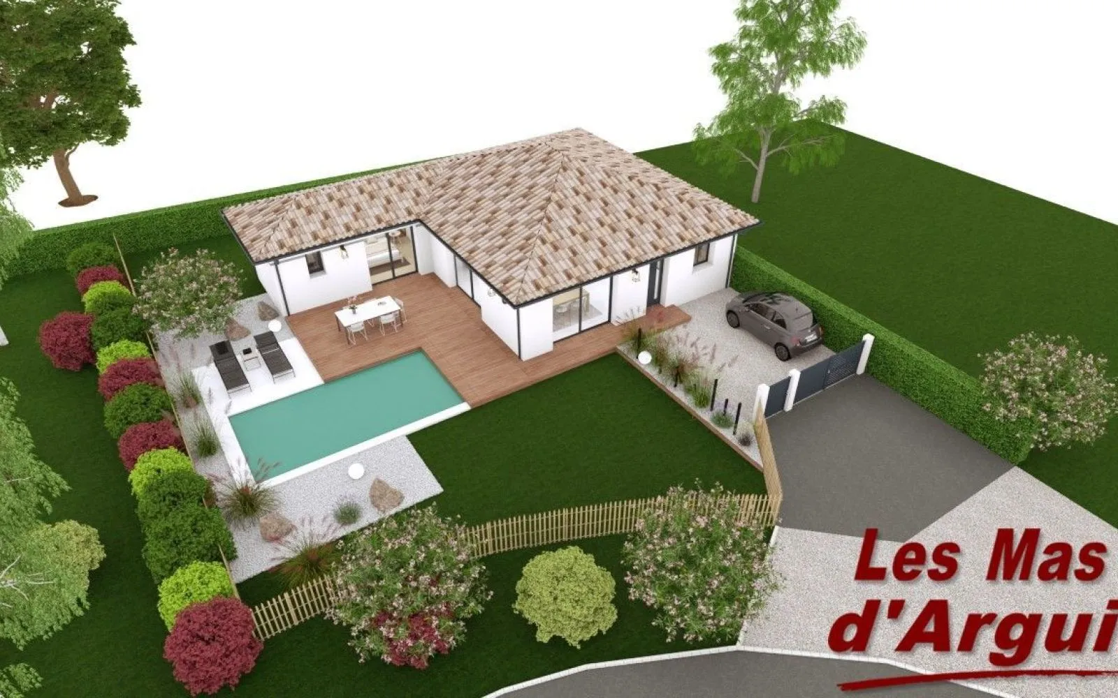 Projet de construction d'une maison 100 m² avec terrain à LA TESTE-DE-BUCH (33) à La Teste-de-Buch — photo 4