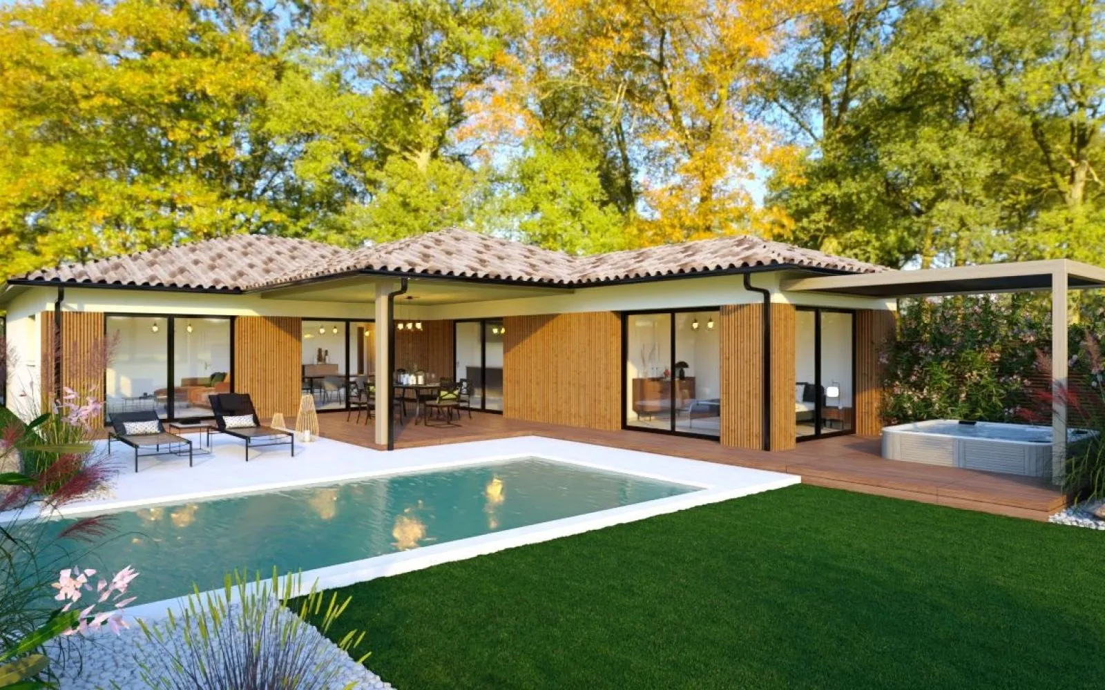 Projet de construction d'une maison 130 m² avec terrain à LA TESTE-DE-BUCH (33) à La Teste-de-Buch — photo 1