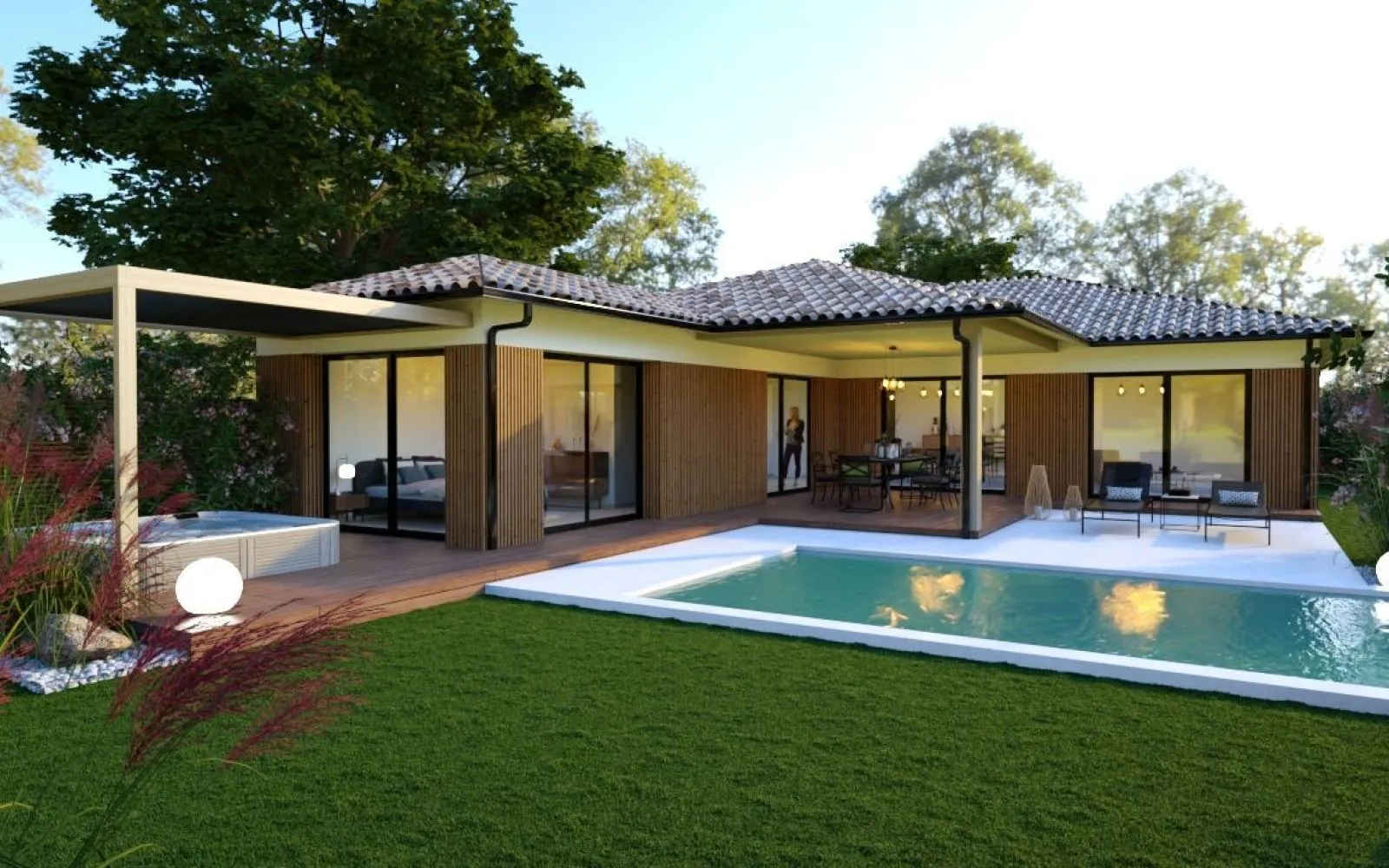 Projet de construction d'une maison 130 m² avec terrain à LA TESTE-DE-BUCH (33) à La Teste-de-Buch — photo 3