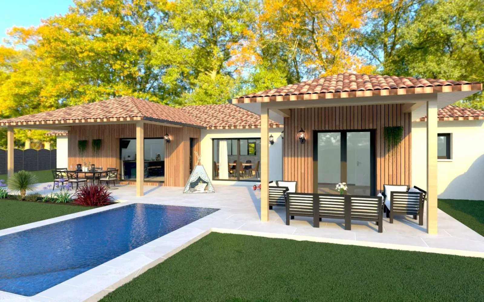 Projet de construction d'une maison 95 m² avec terrain à ARCACHON (33) à Arcachon — photo 3