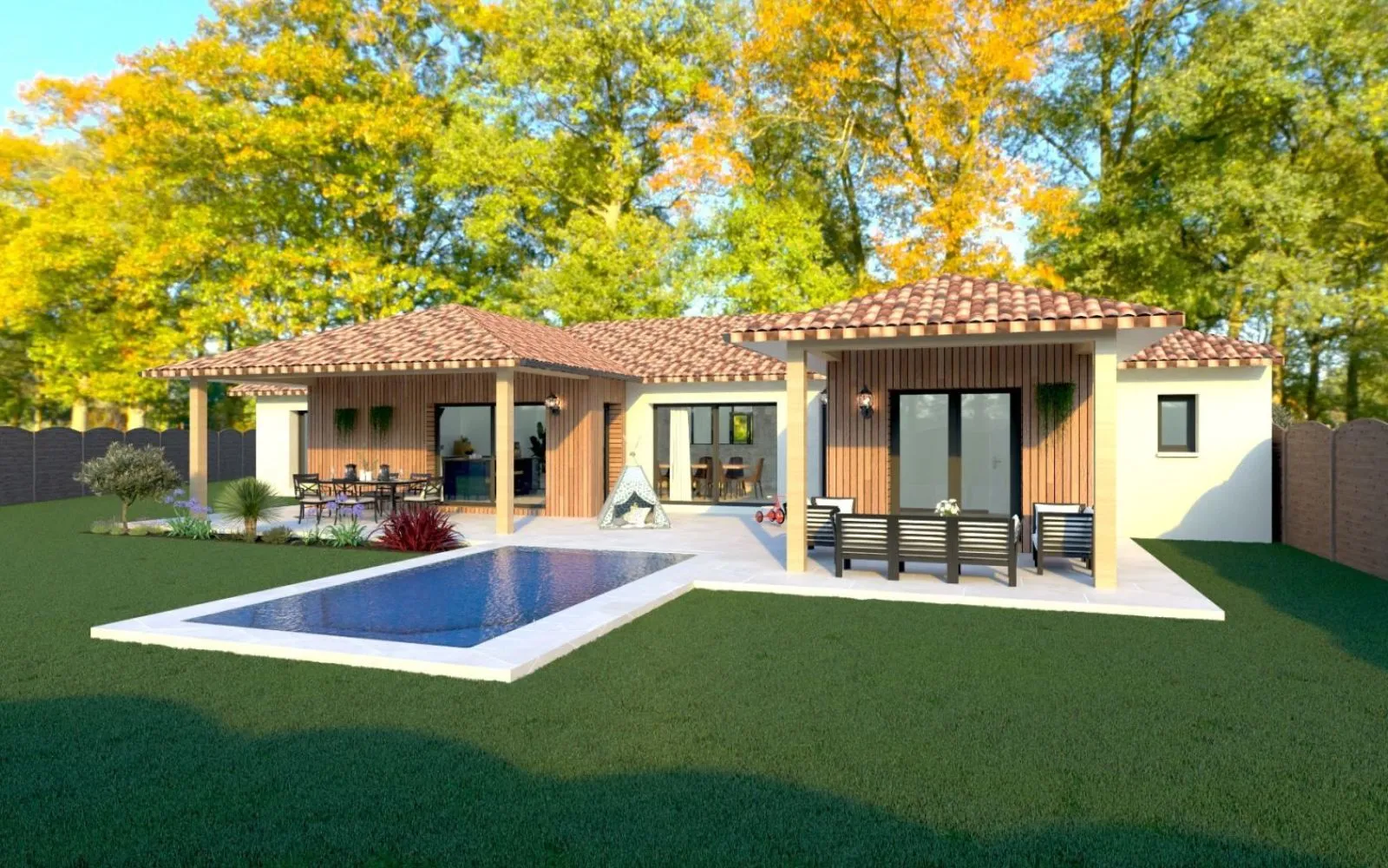Projet de construction d'une maison 120 m² avec terrain à LA TESTE-DE-BUCH (33) à La Teste-de-Buch — photo 1