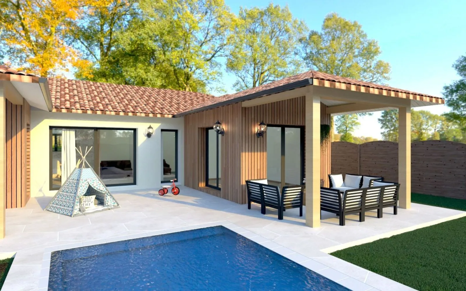 Projet de construction d'une maison 120 m² avec terrain à LA TESTE-DE-BUCH (33) à La Teste-de-Buch — photo 4