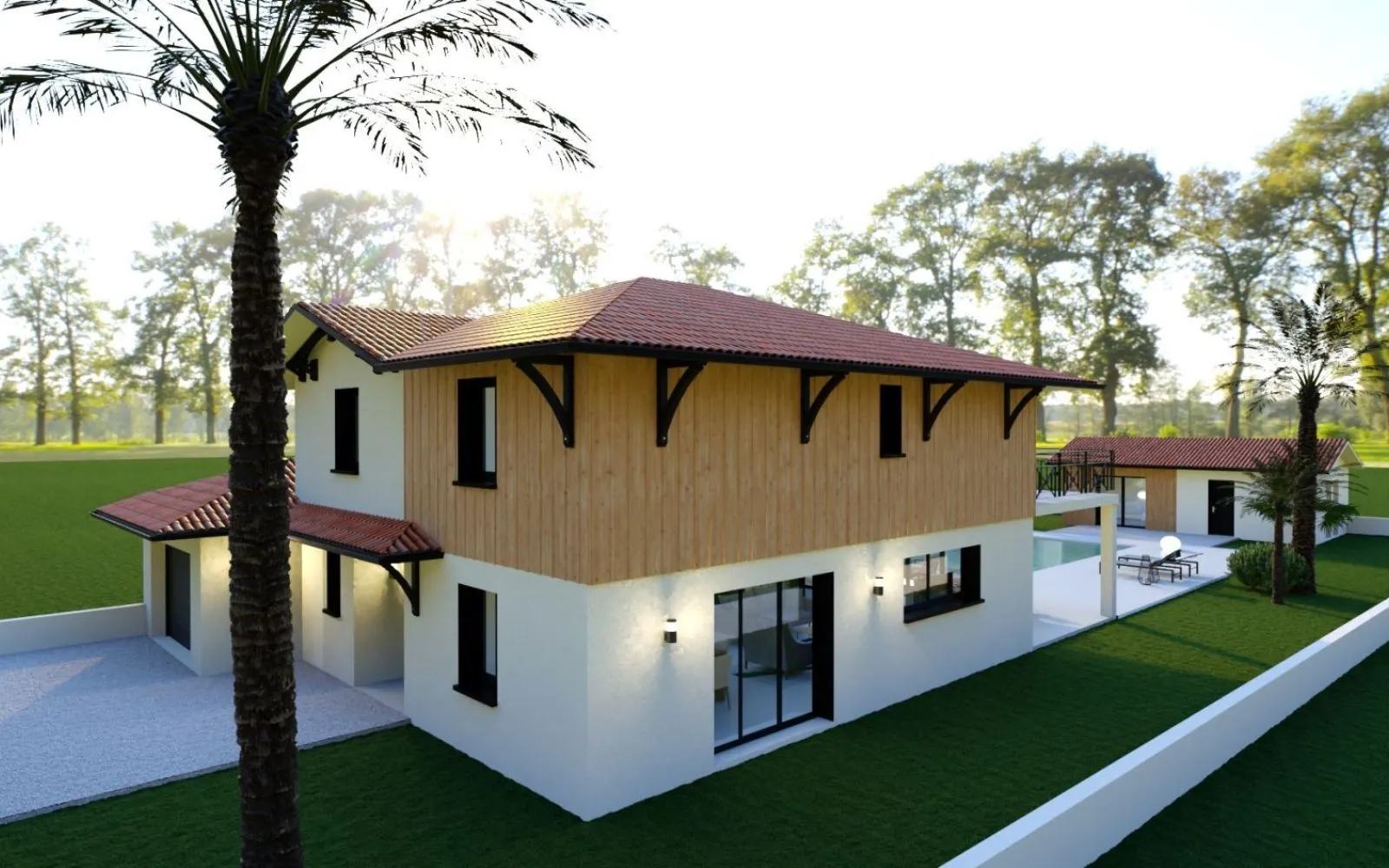 Projet de construction d'une maison 200 m² avec terrain à LA TESTE-DE-BUCH (33) à La Teste-de-Buch — photo 1