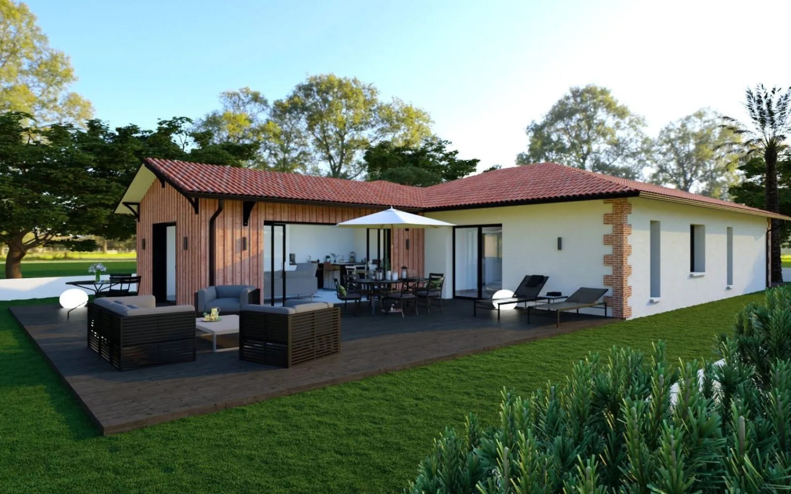 Projet de construction d'une maison 150 m² avec terrain à LA TESTE-DE-BUCH (33) à La Teste-de-Buch — photo 1