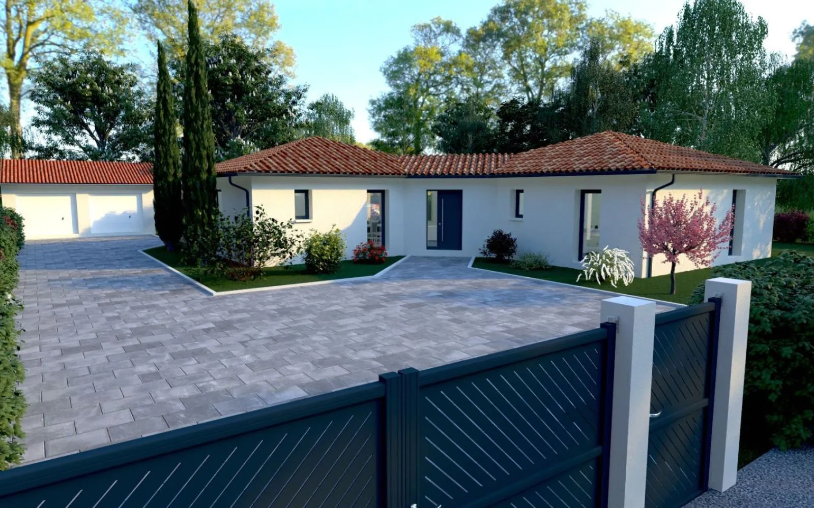 Projet de construction d'une maison 106 m² avec terrain à PISSOS (40) à Pissos — photo 1