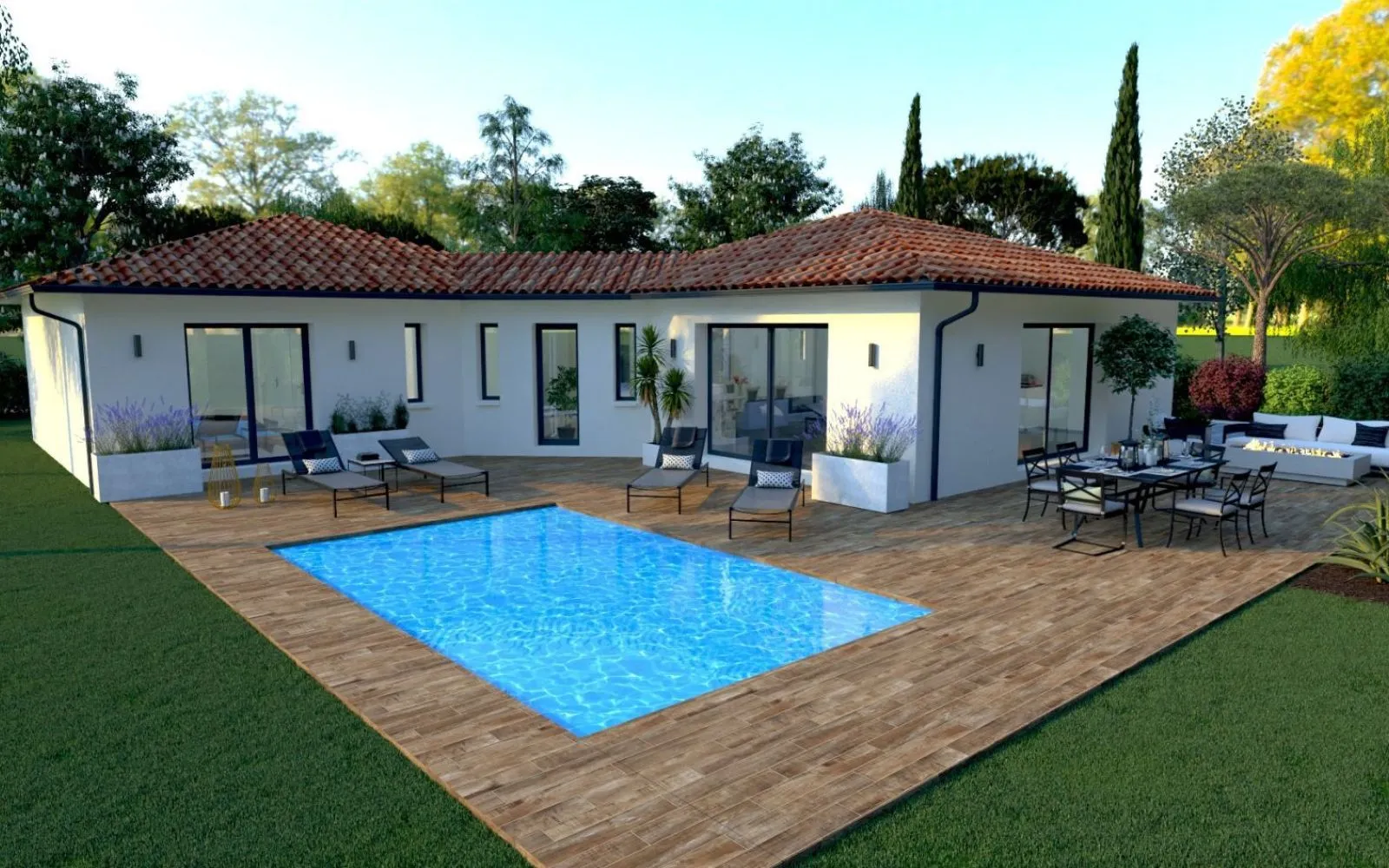 Projet de construction d'une maison 106 m² avec terrain à PISSOS (40) à Pissos — photo 2