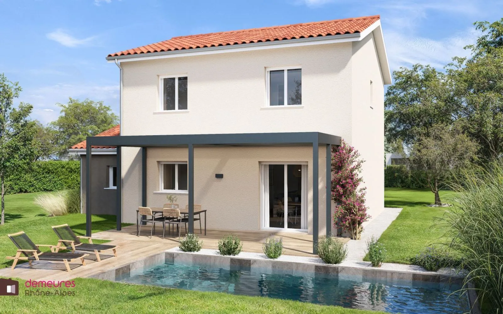 Projet de construction d'une maison 90 m² avec terrain à SABLONS (38) à Sablons — photo 2