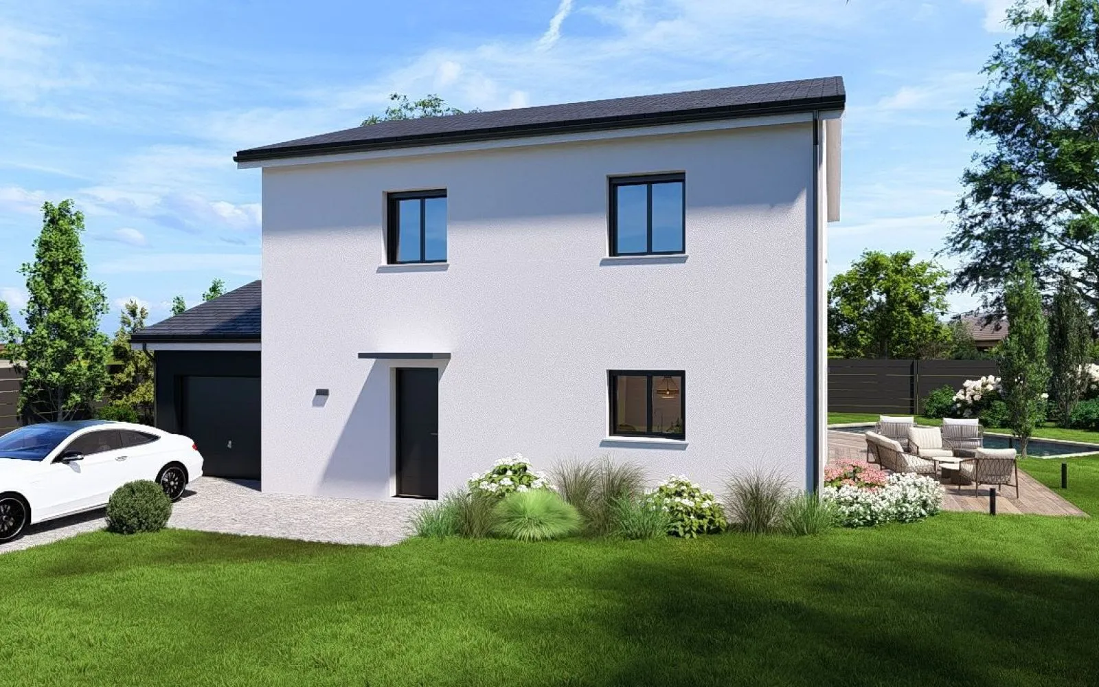 Projet de construction d'une maison 120 m² avec terrain à SABLONS (38) à Sablons — photo 1