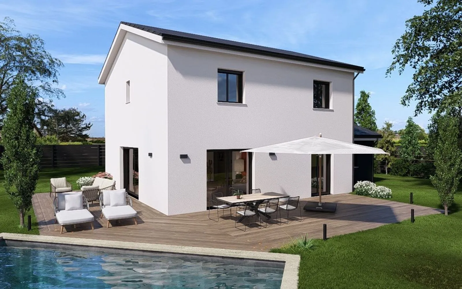 Projet de construction d'une maison 120 m² avec terrain à SABLONS (38) à Sablons — photo 2