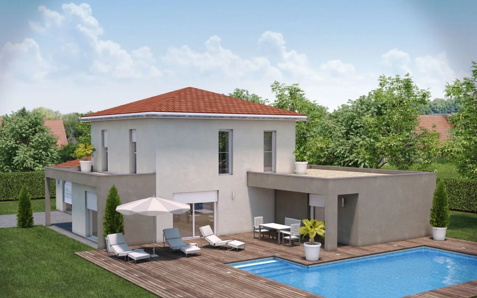 Projet de construction d'une maison 140 m² avec terrain à SABLONS (38) à Sablons — photo 1
