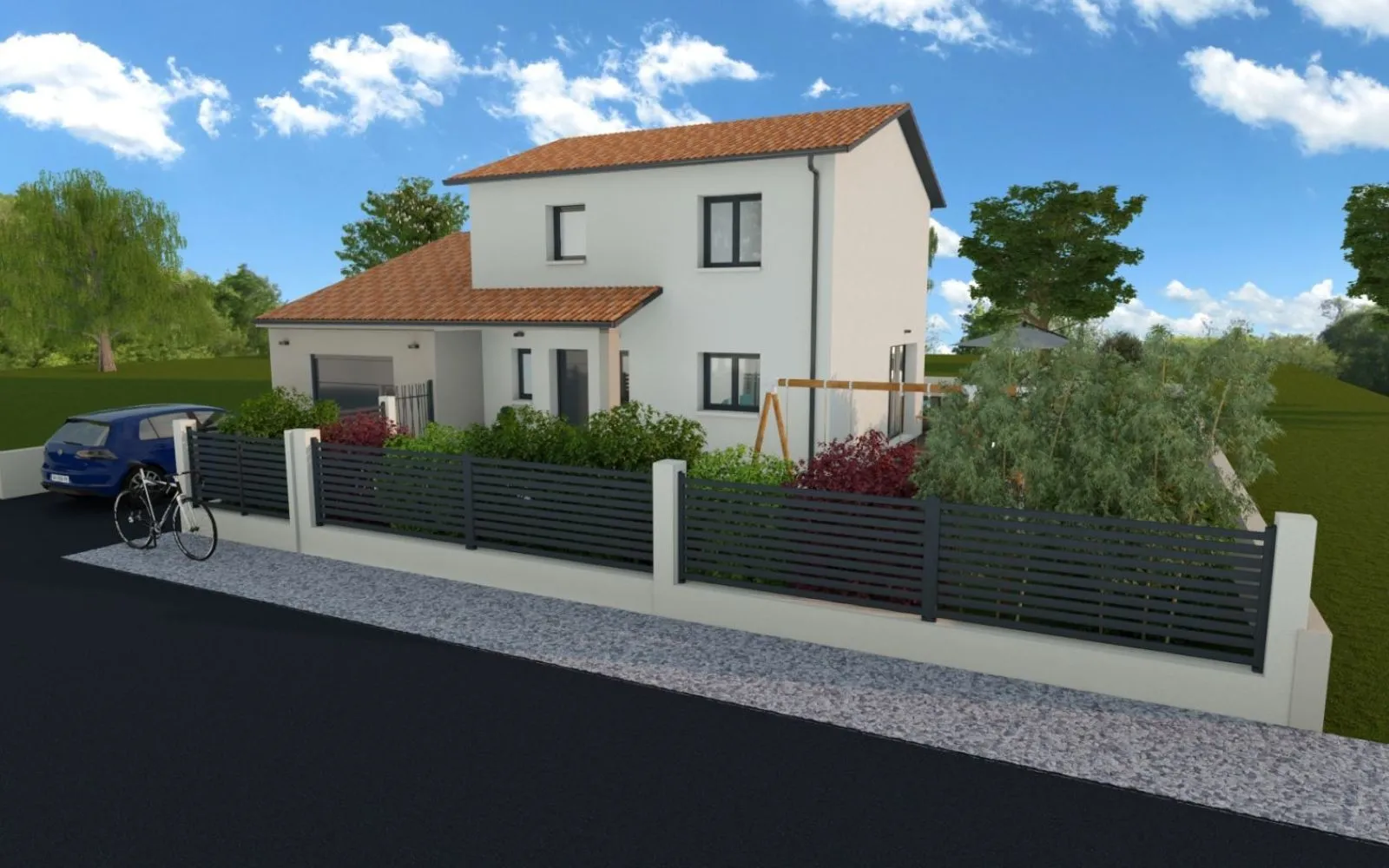 Projet de construction d'une maison 110 m² avec terrain à SABLONS (38) à Sablons — photo 1