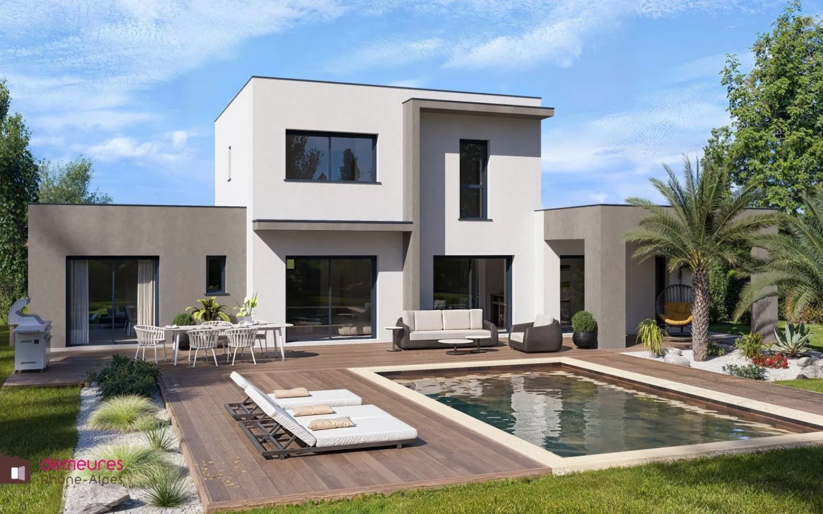 Projet de construction d'une maison 130 m² avec terrain à SABLONS (38) à Sablons — photo 2