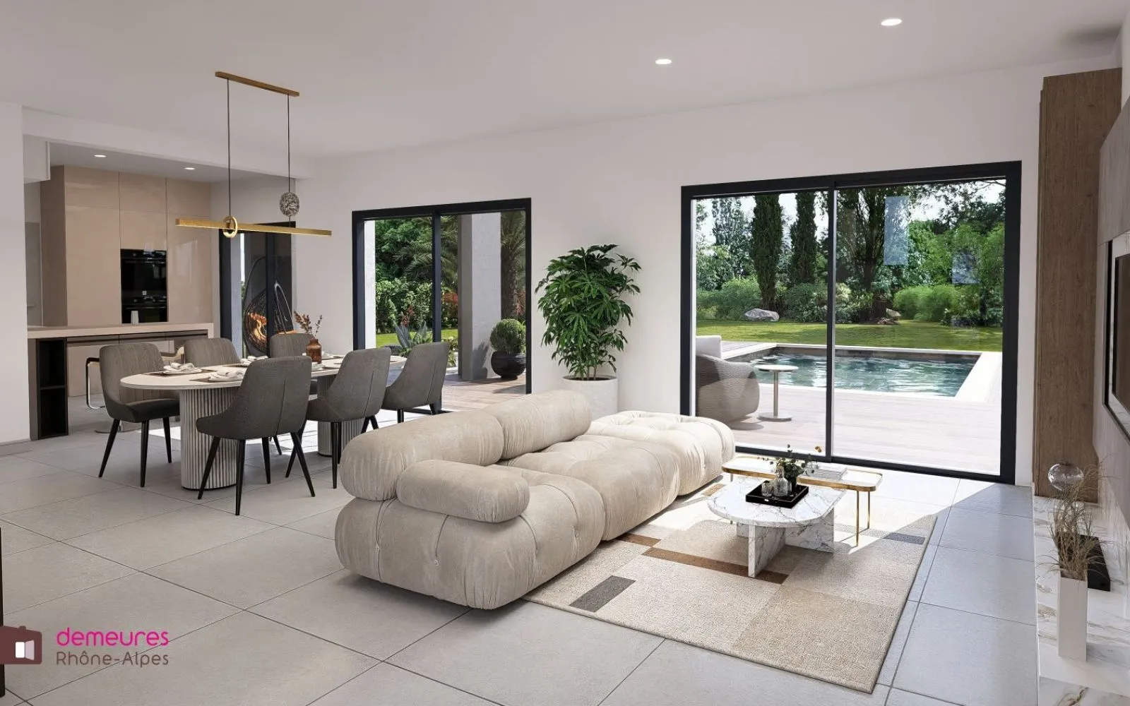 Projet de construction d'une maison 130 m² avec terrain à SABLONS (38) à Sablons — photo 3