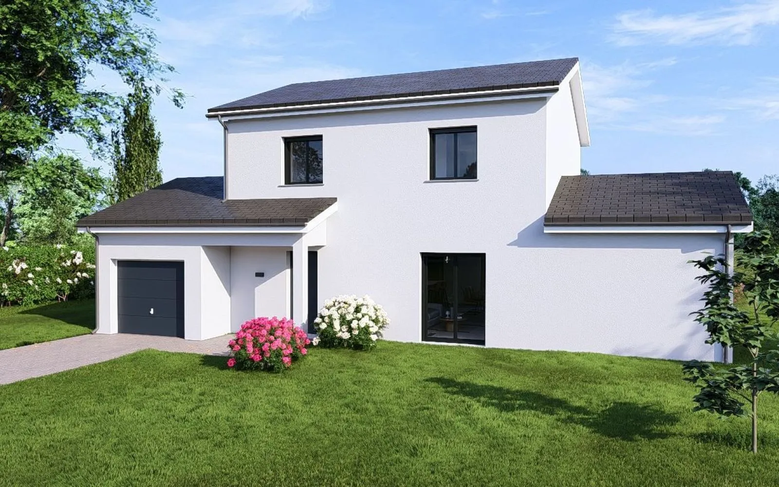 Projet de construction d'une maison 130 m² avec terrain à SABLONS (38) à Sablons — photo 1