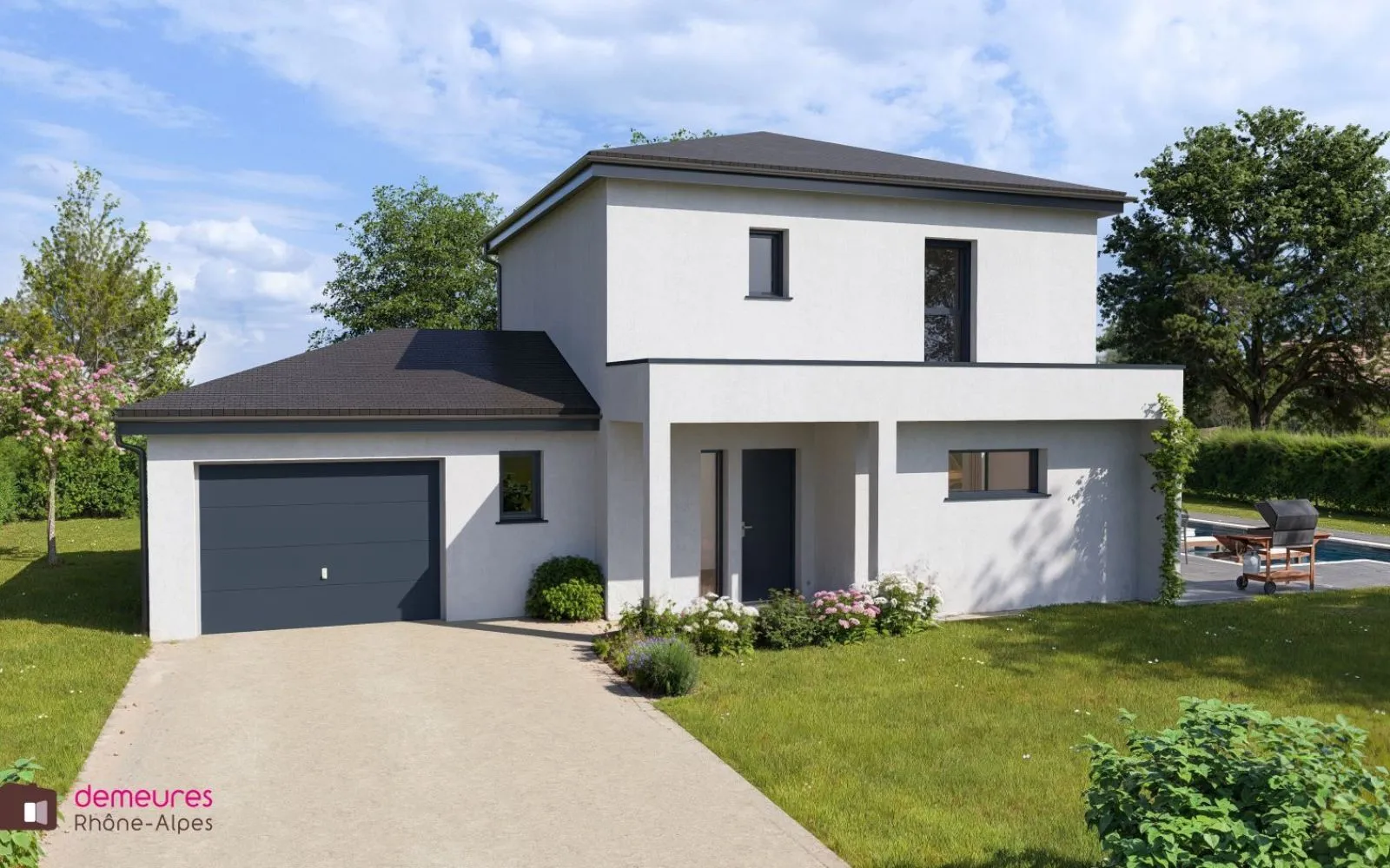 Projet de construction d'une maison 120 m² avec terrain à SABLONS (38) à Sablons — photo 1