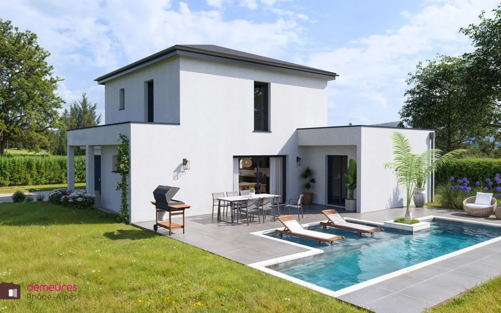 Projet de construction d'une maison 120 m² avec terrain à SABLONS (38) à Sablons — photo 2
