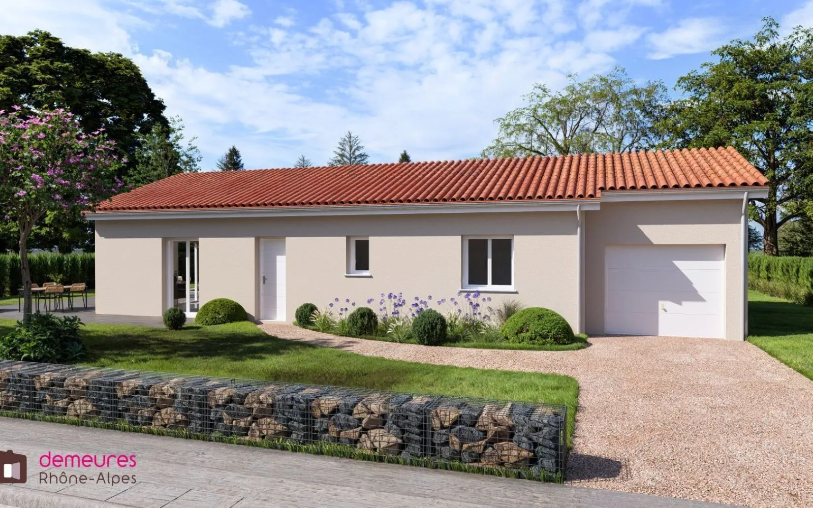 Projet de construction d'une maison 85 m² avec terrain à BEAUREPAIRE (38) à Beaurepaire — photo 2