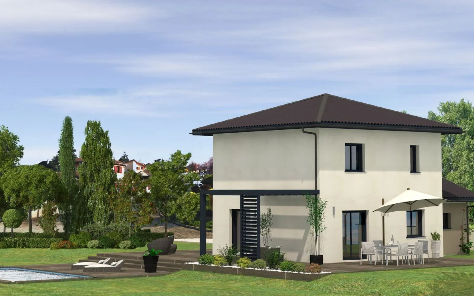 Projet de construction d'une maison 100 m² avec terrain à AMANCY (74) à Amancy — photo 3