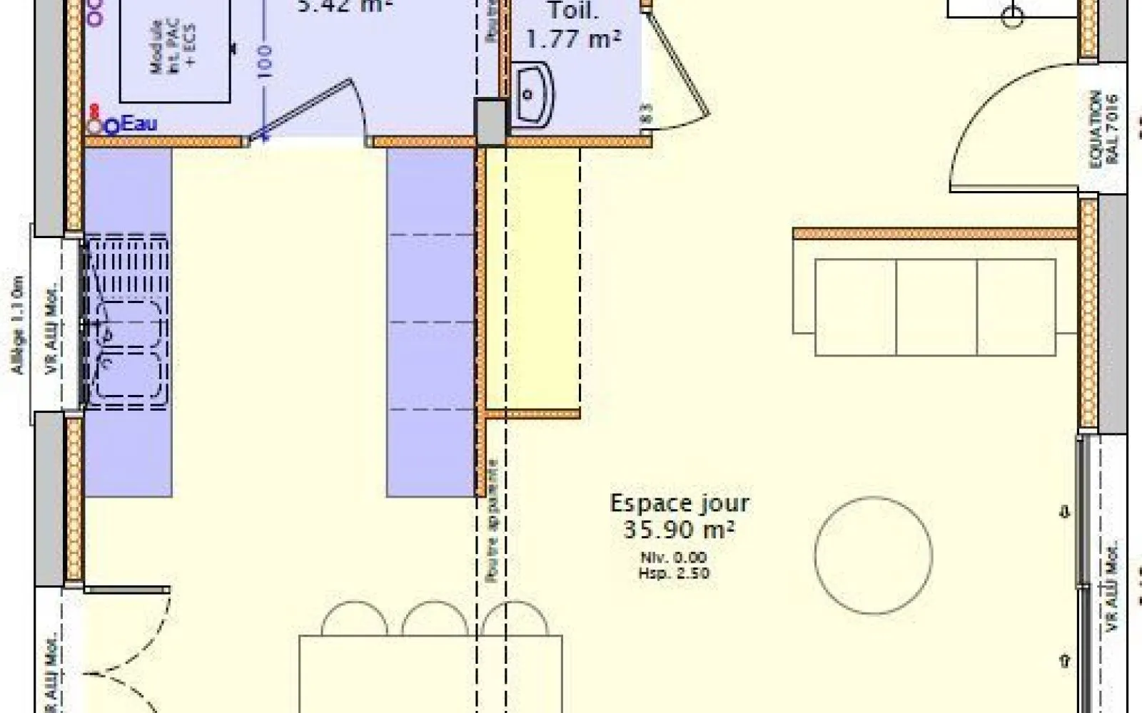 Projet de construction d'une maison 85 m² avec terrain à JUVIGNY (74) à Juvigny — photo 2