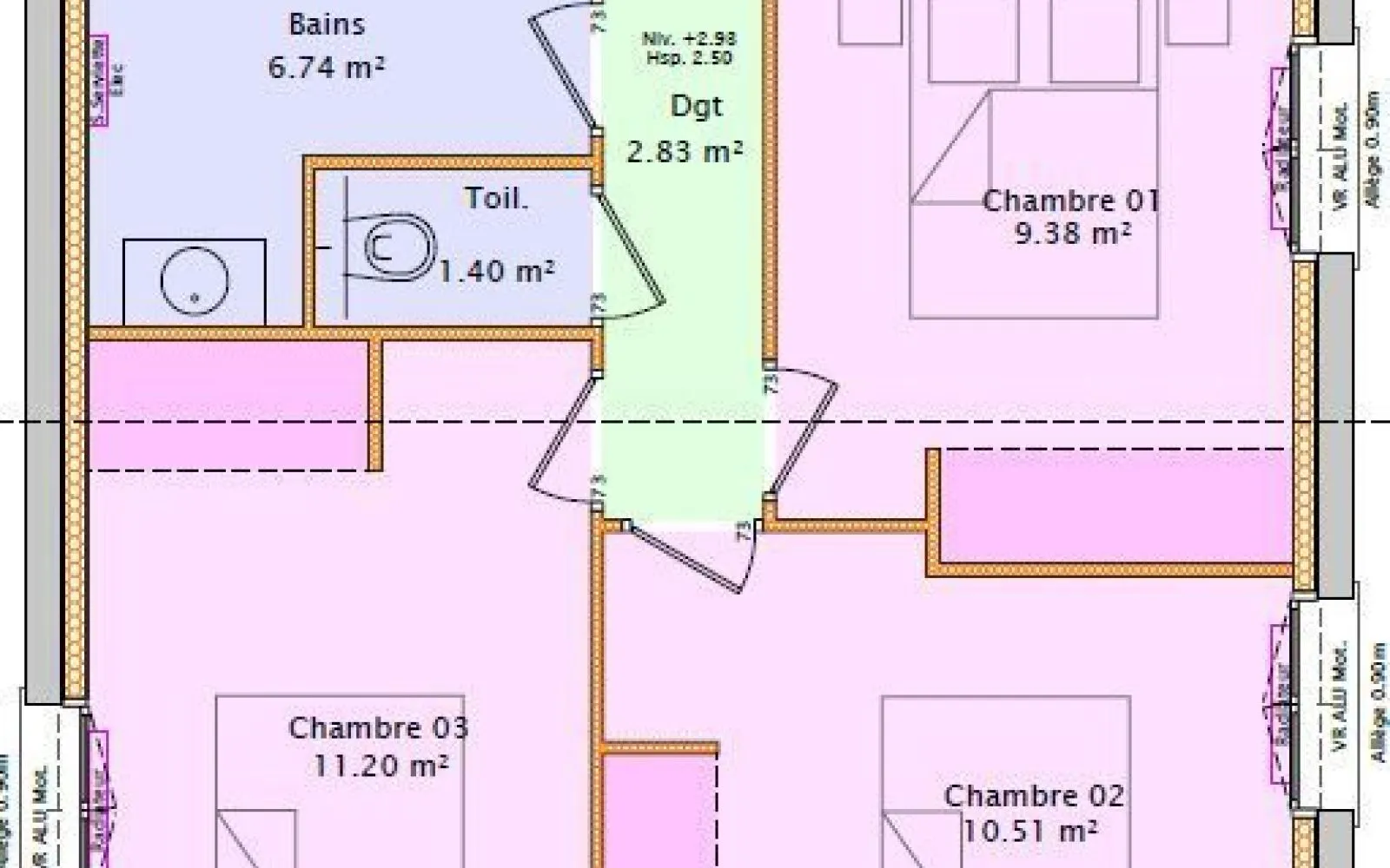 Projet de construction d'une maison 85 m² avec terrain à JUVIGNY (74) à Juvigny — photo 3