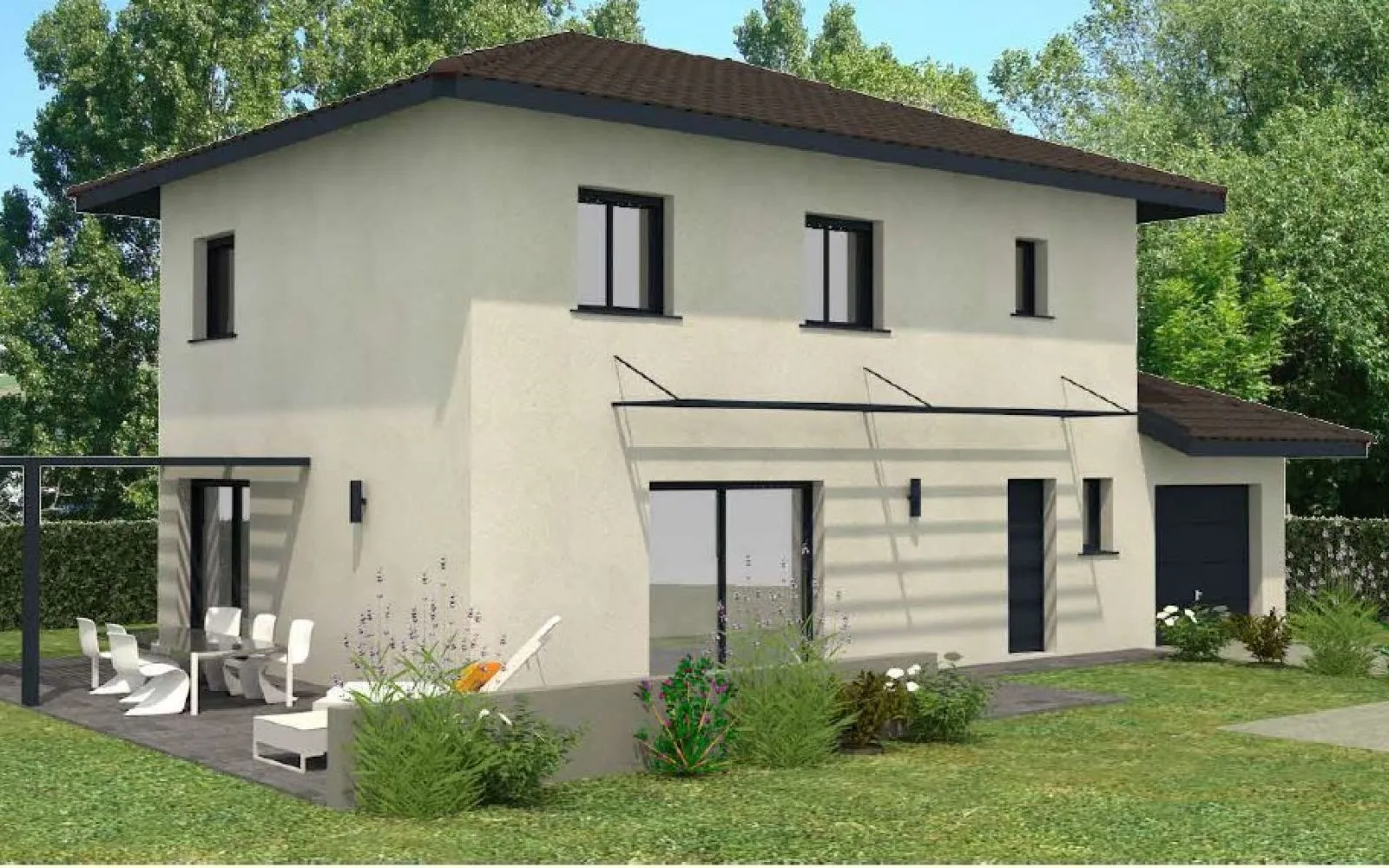 Projet de construction d'une maison 120 m² avec terrain à SCIEZ (74) à Sciez — photo 1