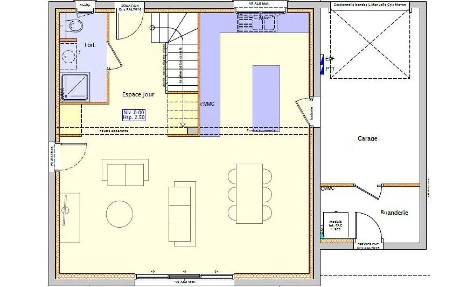 Projet de construction d'une maison 110 m² avec terrain à JUVIGNY (74) à Juvigny — photo 4