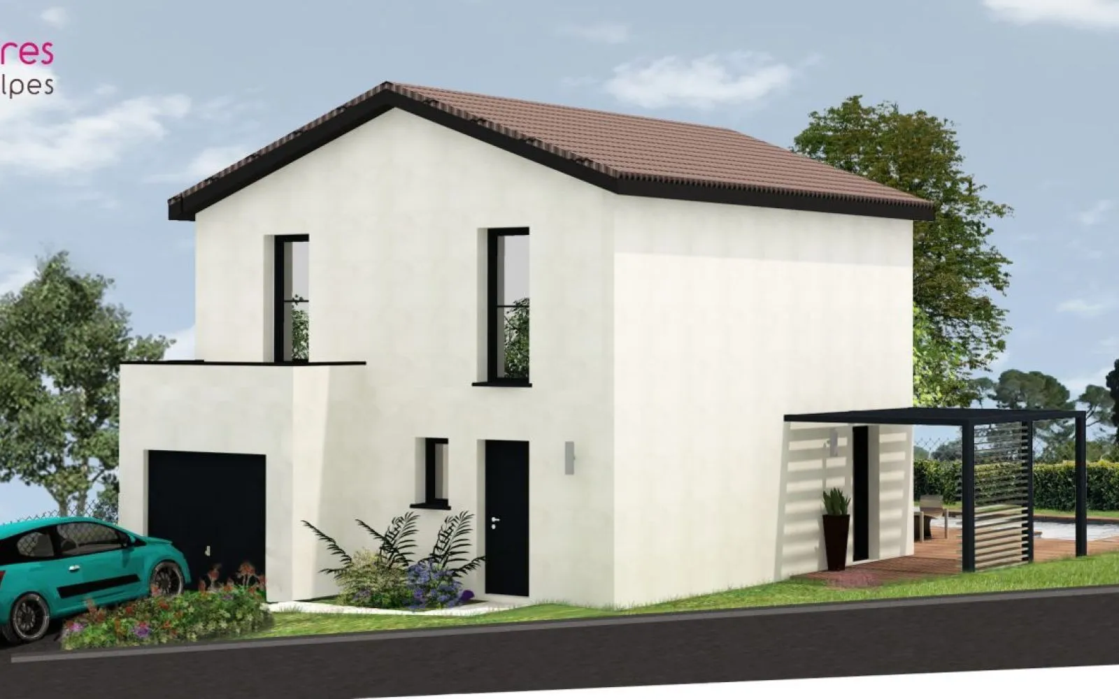 Projet de construction d'une maison 90 m² avec terrain à JUVIGNY (74) à Juvigny — photo 5