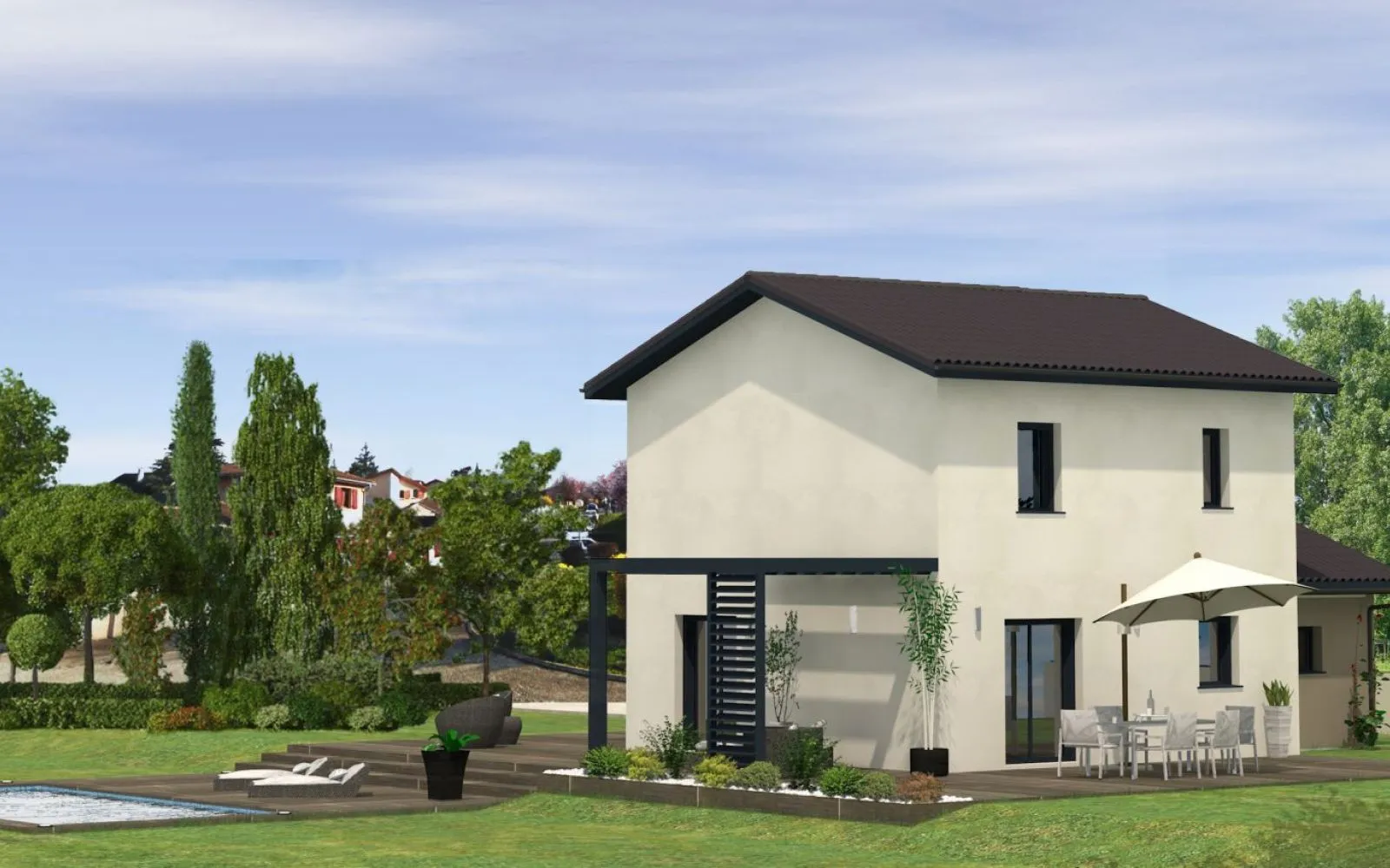 Projet de construction d'une maison 90 m² avec terrain à AMANCY (74) à Amancy — photo 3