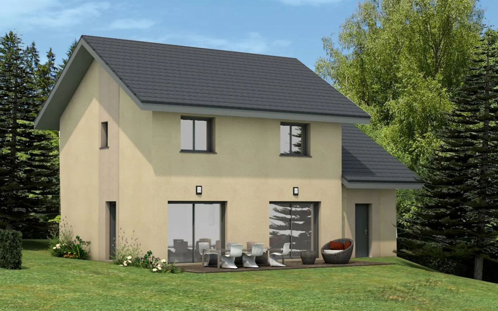 Projet de construction d'une maison 90 m² avec terrain à AMANCY (74) à Amancy — photo 5