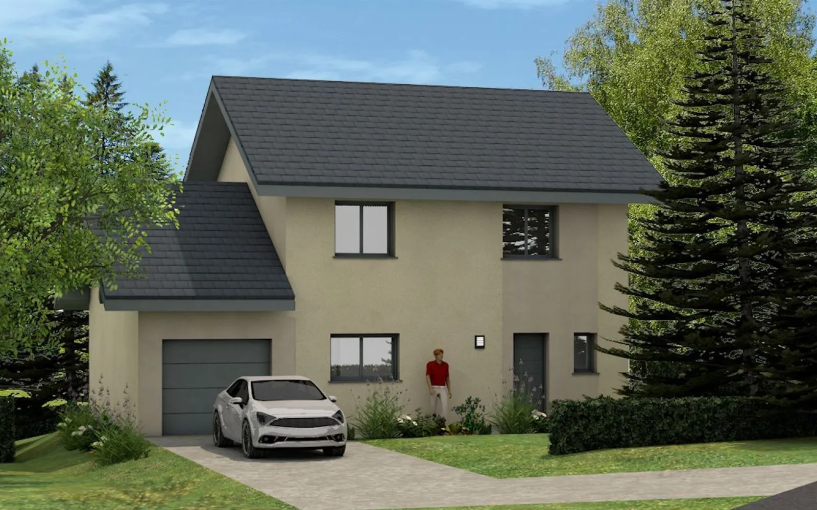 Projet de construction d'une maison 90 m² avec terrain à AMANCY (74) à Amancy — photo 6